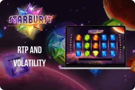 Starburst slot RTP and volatility explained