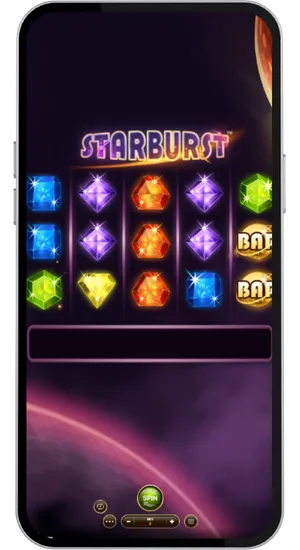 Starburst Gameplay with Bar Symbols